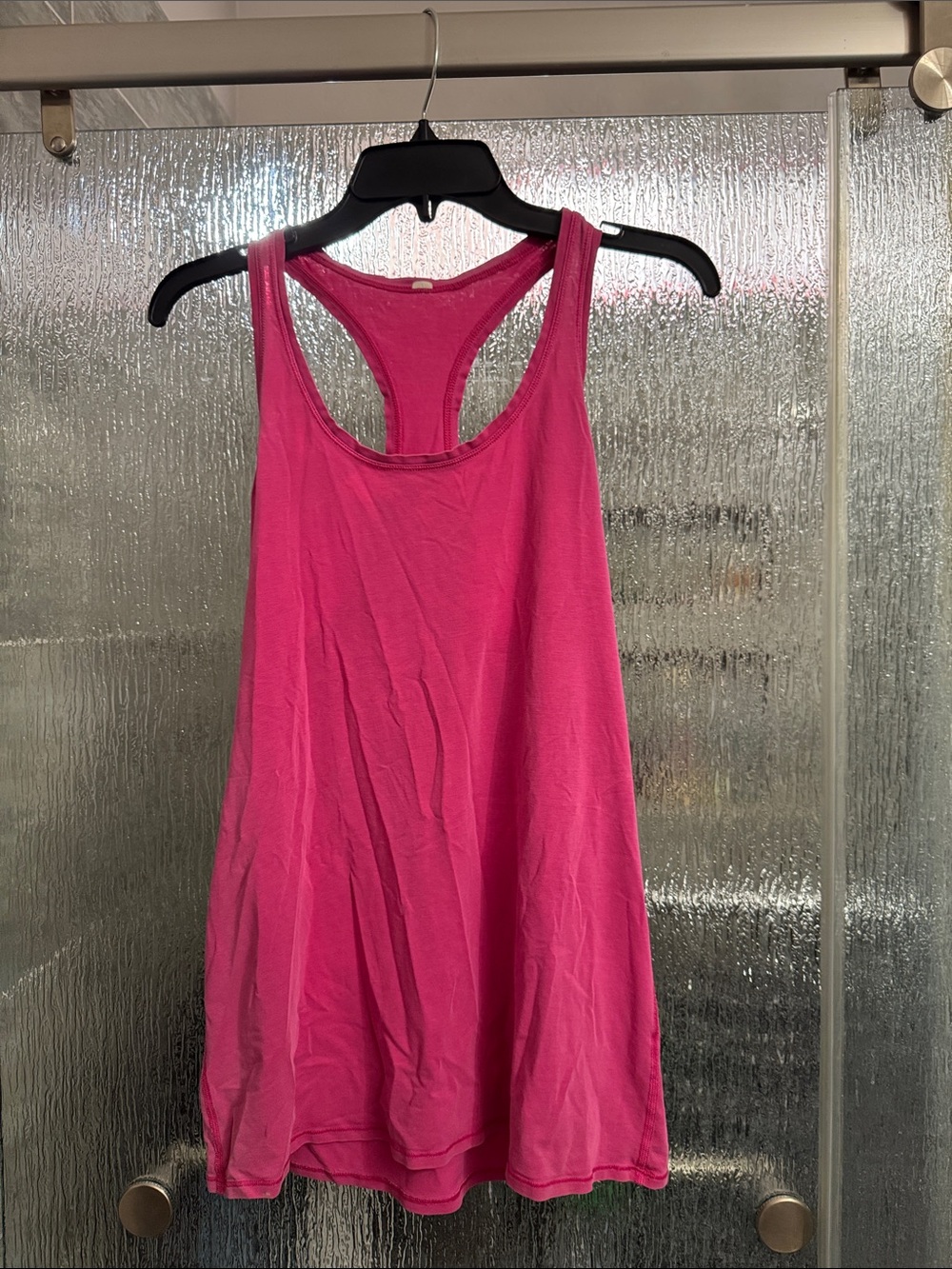 Women’s Sleeveless Racerback Tank Top - Hot Pink